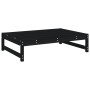 Juego muebles de jardín 6 piezas madera maciza pino negro de , Conjuntos de jardín - Ref: Foro24-3186617, Precio: 605,51 €, D...
