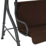 Banco balancín de jardín color café 170x110x153 cm de vidaXL, Balancines de jardín - Ref: Foro24-45351, Precio: 163,14 €, Des...