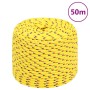 Cuerda de barco polipropileno amarillo 6 mm 50 m de , Sogas y cuerdas metálicas - Ref: Foro24-152603, Precio: 12,73 €, Descue...