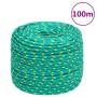 Cuerda de barco polipropileno verde 6 mm 100 m de , Sogas y cuerdas metálicas - Ref: Foro24-152710, Precio: 24,85 €, Descuent...