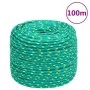 Cuerda de barco polipropileno verde 6 mm 100 m de , Sogas y cuerdas metálicas - Ref: Foro24-152710, Precio: 22,64 €, Descuent...