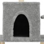 Rascador para gatos con postes de sisal gris claro 122 cm de , Mobiliario para gatos - Ref: Foro24-172089, Precio: 38,67 €, D...