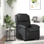 Sillón reclinable de cuero auténtico negro de , Sillones - Ref: Foro24-371789, Precio: 335,22 €, Descuento: %