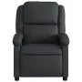 Sillón reclinable de cuero auténtico negro de , Sillones - Ref: Foro24-371789, Precio: 335,22 €, Descuento: %