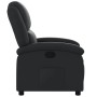 Sillón reclinable de cuero auténtico negro de , Sillones - Ref: Foro24-371789, Precio: 341,21 €, Descuento: %