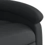 Sillón reclinable de cuero auténtico negro de , Sillones - Ref: Foro24-371789, Precio: 335,22 €, Descuento: %
