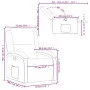 Sillón reclinable de cuero auténtico negro de , Sillones - Ref: Foro24-371789, Precio: 335,22 €, Descuento: %