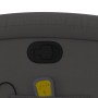 Sillón reclinable de masaje cuero auténtico gris de , Sillones - Ref: Foro24-371796, Precio: 349,71 €, Descuento: %