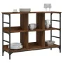 Aparador de madera de ingeniería marrón roble 102x32x73,5 cm de , Aparadores - Ref: Foro24-837726, Precio: 56,77 €, Descuento: %