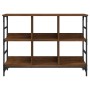 Aparador de madera de ingeniería marrón roble 102x32x73,5 cm de , Aparadores - Ref: Foro24-837726, Precio: 59,08 €, Descuento: %