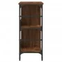 Aparador de madera de ingeniería marrón roble 102x32x73,5 cm de , Aparadores - Ref: Foro24-837726, Precio: 56,77 €, Descuento: %