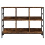 Aparador de madera de ingeniería roble ahumado 102x32x73,5 cm de , Aparadores - Ref: Foro24-837724, Precio: 60,34 €, Descuent...