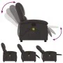 Sillón de masaje eléctrico cuero auténtico marrón oscuro de , Sillones - Ref: Foro24-371794, Precio: 344,45 €, Descuento: %