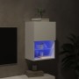 Mueble para TV con luces LED blanco 40,5x30x60 cm de , Muebles TV - Ref: Foro24-837029, Precio: 43,02 €, Descuento: %