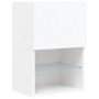 Mueble para TV con luces LED blanco 40,5x30x60 cm de , Muebles TV - Ref: Foro24-837029, Precio: 43,02 €, Descuento: %