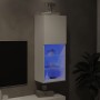 Mueble para TV con luces LED blanco 40,5x30x102 cm de , Muebles TV - Ref: Foro24-837057, Precio: 71,44 €, Descuento: %