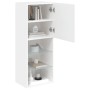 Mueble para TV con luces LED blanco 40,5x30x102 cm de , Muebles TV - Ref: Foro24-837057, Precio: 71,44 €, Descuento: %