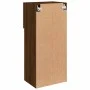 Mueble para TV con luces LED roble marrón 40,5x30x90 cm de , Muebles TV - Ref: Foro24-837055, Precio: 48,84 €, Descuento: %