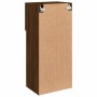Mueble para TV con luces LED roble marrón 40,5x30x90 cm de , Muebles TV - Ref: Foro24-837055, Precio: 49,45 €, Descuento: %