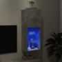 Mueble para TV con luces LED gris hormigón 40,5x30x102 cm de , Muebles TV - Ref: Foro24-837060, Precio: 59,14 €, Descuento: %