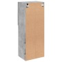 Mueble para TV con luces LED gris hormigón 40,5x30x102 cm de , Muebles TV - Ref: Foro24-837060, Precio: 59,14 €, Descuento: %