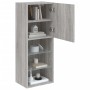 Mueble para TV con luces LED gris Sonoma 40,5x30x102 cm de , Muebles TV - Ref: Foro24-837062, Precio: 47,29 €, Descuento: %