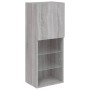Mueble para TV con luces LED gris Sonoma 40,5x30x102 cm de , Muebles TV - Ref: Foro24-837062, Precio: 47,29 €, Descuento: %