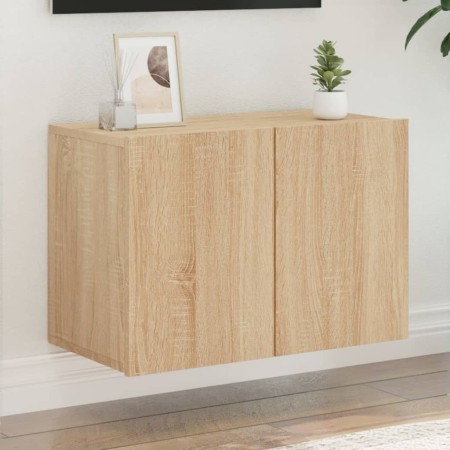 Mueble para TV de pared roble Sonoma 60x30x41 cm de , Muebles TV - Ref: Foro24-836942, Precio: 38,84 €, Descuento: %