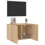 Mueble para TV de pared roble Sonoma 60x30x41 cm de , Muebles TV - Ref: Foro24-836942, Precio: 38,32 €, Descuento: %