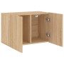 Mueble para TV de pared roble Sonoma 60x30x41 cm de , Muebles TV - Ref: Foro24-836942, Precio: 38,84 €, Descuento: %