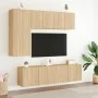 Mueble para TV de pared roble Sonoma 60x30x41 cm de , Muebles TV - Ref: Foro24-836942, Precio: 38,32 €, Descuento: %