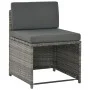 7-piece garden dining set and gray synthetic rattan cushions by vidaXL, Garden sets - Ref: Foro24-44721, Price: 309,97 €, Dis...