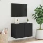 Mueble para TV de pared negro 60x30x41 cm de , Muebles TV - Ref: Foro24-836940, Precio: 46,11 €, Descuento: %