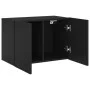Mueble para TV de pared negro 60x30x41 cm de , Muebles TV - Ref: Foro24-836940, Precio: 46,11 €, Descuento: %