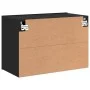 Mueble para TV de pared negro 60x30x41 cm de , Muebles TV - Ref: Foro24-836940, Precio: 46,11 €, Descuento: %