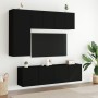 Mueble para TV de pared negro 60x30x41 cm de , Muebles TV - Ref: Foro24-836940, Precio: 46,86 €, Descuento: %