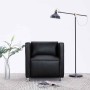 Sillón de cuero sintético negro en Sillones | Comprar online en Foru.es