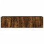 Muebles para TV de pared 2 unidades roble ahumado 80x30x41 cm de , Muebles TV - Ref: Foro24-836961, Precio: 92,25 €, Descuent...