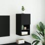 Mueble para TV con luces LED negro 30,5x30x60 cm de , Muebles TV - Ref: Foro24-836989, Precio: 45,08 €, Descuento: %
