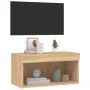 Mueble para TV con luces LED roble Sonoma 60x30x30 cm de , Muebles TV - Ref: Foro24-837131, Precio: 39,80 €, Descuento: %