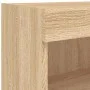Mueble para TV con luces LED roble Sonoma 60x30x30 cm de , Muebles TV - Ref: Foro24-837131, Precio: 39,80 €, Descuento: %