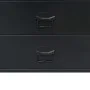 Industrial style metal chest of drawers 78x40x93 cm black by vidaXL, Drawers - Ref: Foro24-245963, Price: 173,20 €, Discount: %