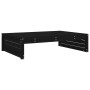 Juego de muebles de jardín 4 pzas madera maciza de pino negro de , Conjuntos de jardín - Ref: Foro24-3186631, Precio: 446,09 ...