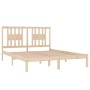 Estructura de cama de madera maciza de pino 160x200 cm de , Camas y somieres - Ref: Foro24-3104073, Precio: 137,29 €, Descuen...