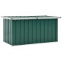 Caja de almacenaje para jardín verde 129x67x65 cm de , Cajas de almacenaje para exteriores - Ref: Foro24-46261, Precio: 89,30...