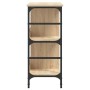 Aparador de madera de ingeniería roble Sonoma 102x32x73,5 cm de , Aparadores - Ref: Foro24-837723, Precio: 58,89 €, Descuento: %