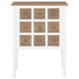 Aparador de madera maciza blanco 54x30x80 cm de vidaXL, Aparadores - Ref: Foro24-280075, Precio: 141,15 €, Descuento: %