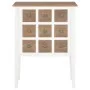 Aparador de madera maciza blanco 54x30x80 cm de vidaXL, Aparadores - Ref: Foro24-280075, Precio: 102,79 €, Descuento: %