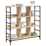 Aparador de madera de ingeniería roble Sonoma 102x32x103,5 cm de , Aparadores - Ref: Foro24-837728, Precio: 75,21 €, Descuent...