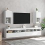 Mueble para TV con luces LED blanco 30,5x30x60 cm de , Muebles TV - Ref: Foro24-836987, Precio: 40,91 €, Descuento: %